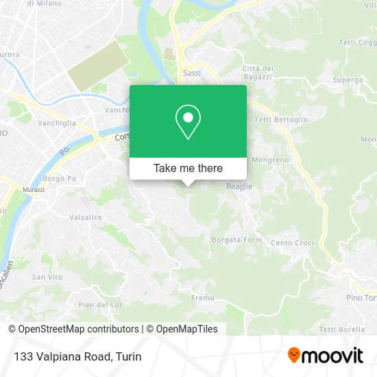 133 Valpiana Road map