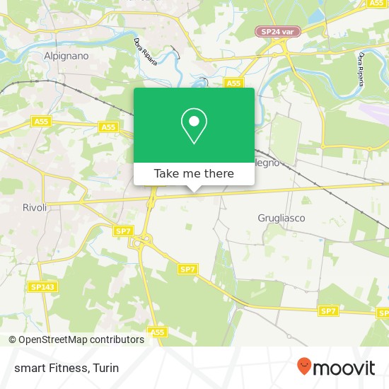 smart Fitness map