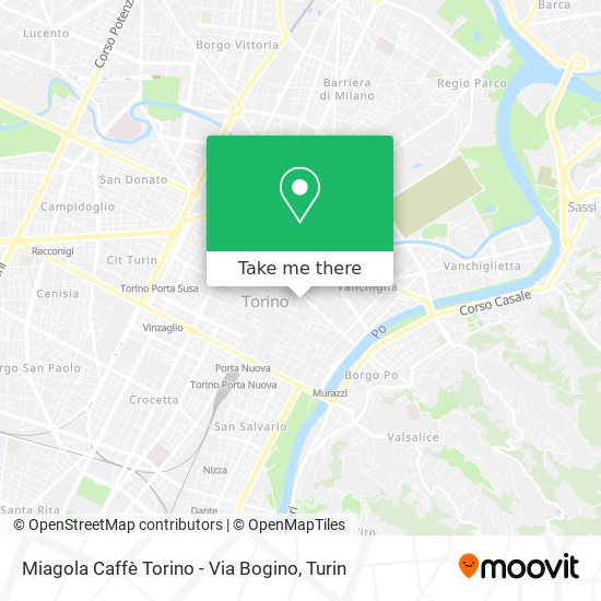 Miagola Caffè Torino - Via Bogino map