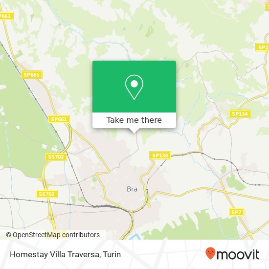 Homestay Villa Traversa map