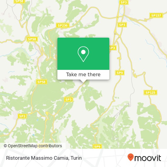 Ristorante Massimo Camia, Frazione Annunziata 12064 La Morra map