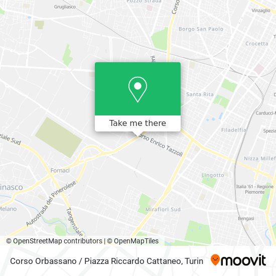 Corso Orbassano / Piazza Riccardo Cattaneo map
