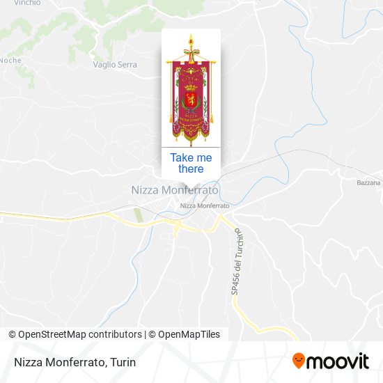 Nizza Monferrato map