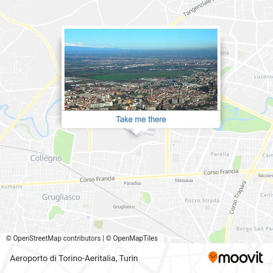 Aeroporto di Torino-Aeritalia map