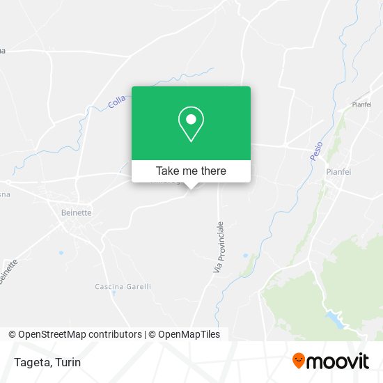 Tageta map