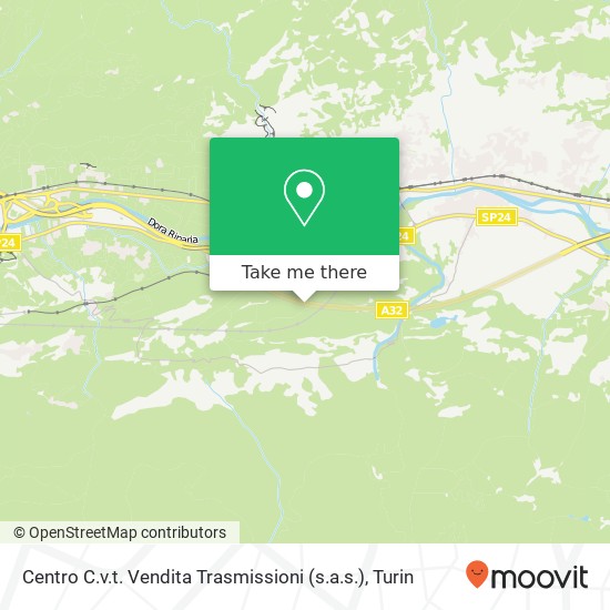 Centro C.v.t. Vendita Trasmissioni (s.a.s.) map