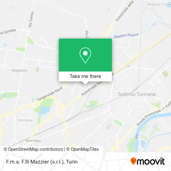 F.m.a. F.lli Mazzier (s.r.l.) map