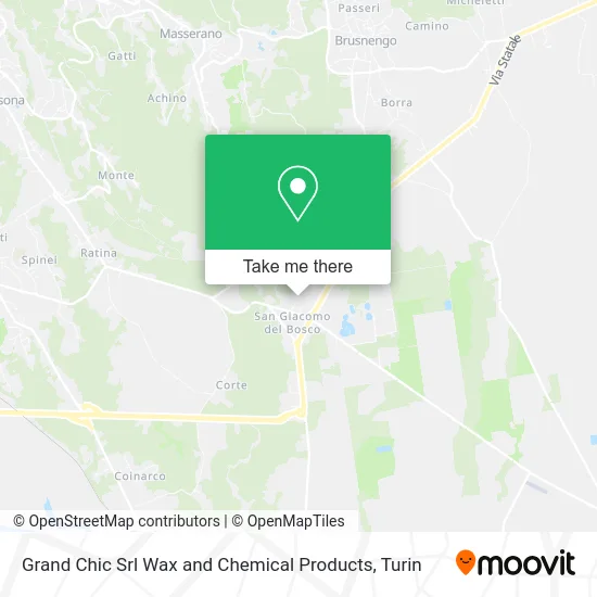 Grand Chic Srl Wax and Chemical Products map