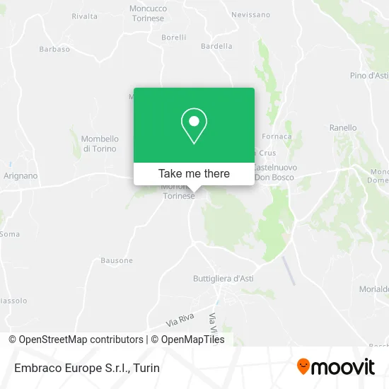 Embraco Europe Srl map