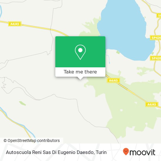 Autoscuola Reni Sas Di Eugenio Daesdo map