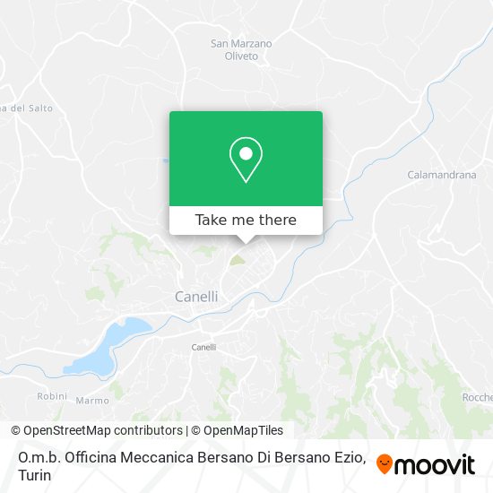 O.m.b. Officina Meccanica Bersano Di Bersano Ezio map