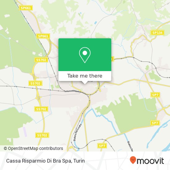 Cassa Risparmio Di Bra Spa map