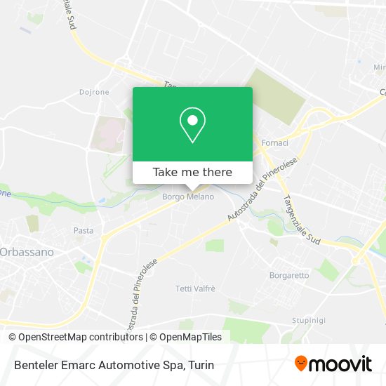 Benteler Emarc Automotive Spa map