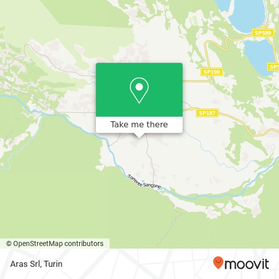 Aras Srl map