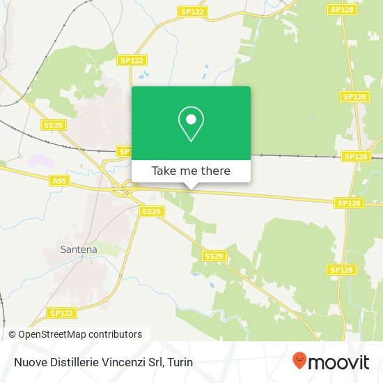 Nuove Distillerie Vincenzi Srl map