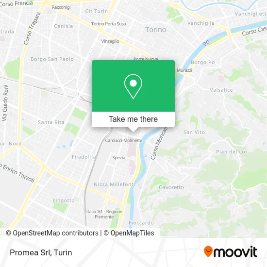 Promea Srl map