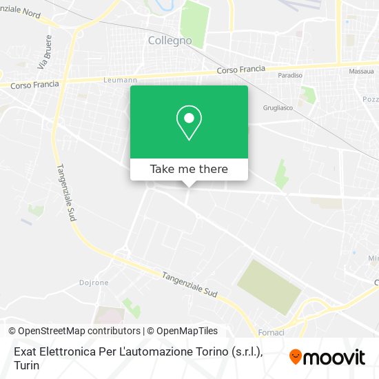 Exat Elettronica Per L'automazione Torino (s.r.l.) map