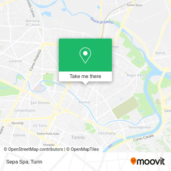 Sepa Spa map