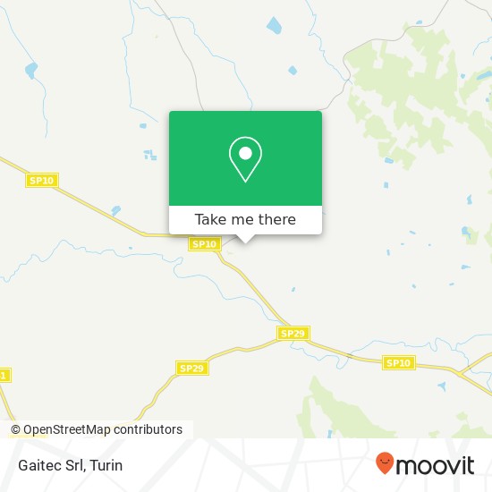 Gaitec Srl map