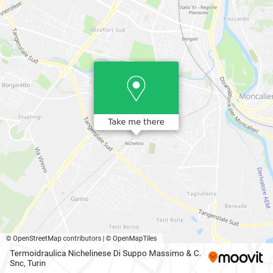 Termoidraulica Nichelinese Di Suppo Massimo & C. Snc map