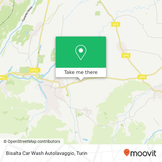 Bisalta Car Wash Autolavaggio map