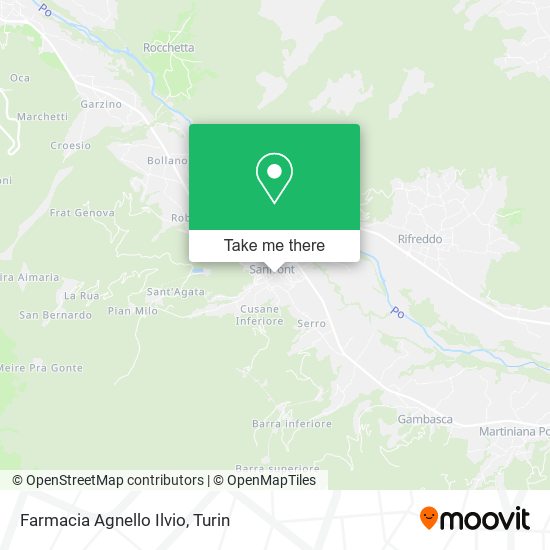 Farmacia Agnello Ilvio map