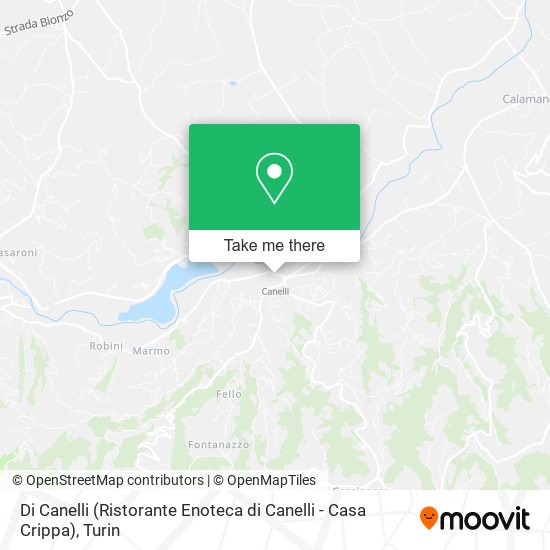 Di Canelli (Ristorante Enoteca di Canelli - Casa Crippa) map