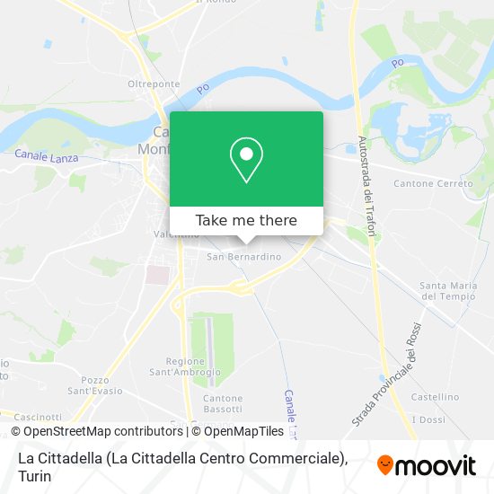 La Cittadella (La Cittadella Centro Commerciale) map