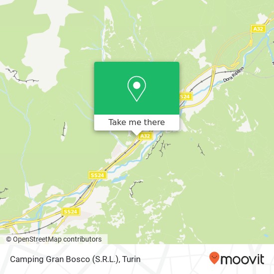 Camping Gran Bosco (S.R.L.) map