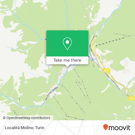 Località Molino map