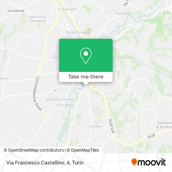 Via Francesco Castellino, 4 map