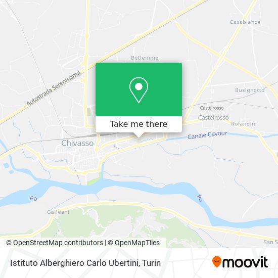 Istituto Alberghiero Carlo Ubertini map