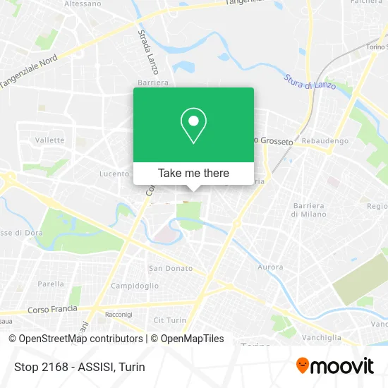 Stop 2168 - ASSISI map