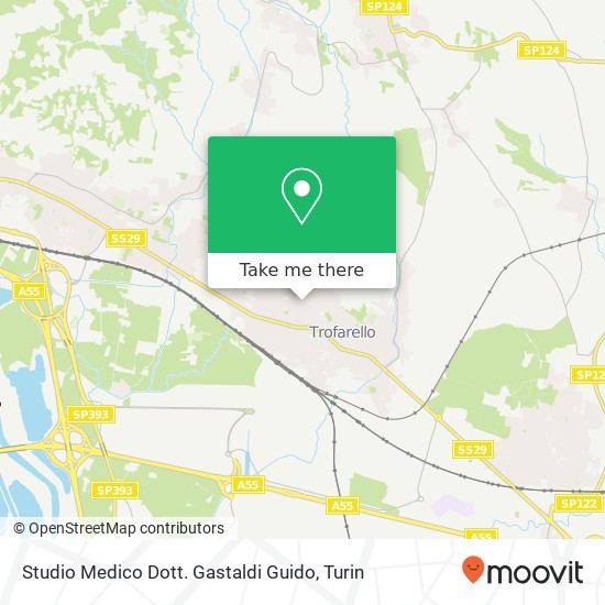 Studio Medico Dott. Gastaldi Guido map