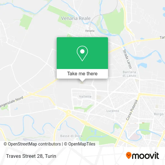 Traves Street 28 map