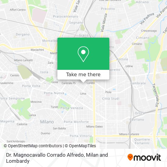 Dr. Magnocavallo Corrado Alfredo map