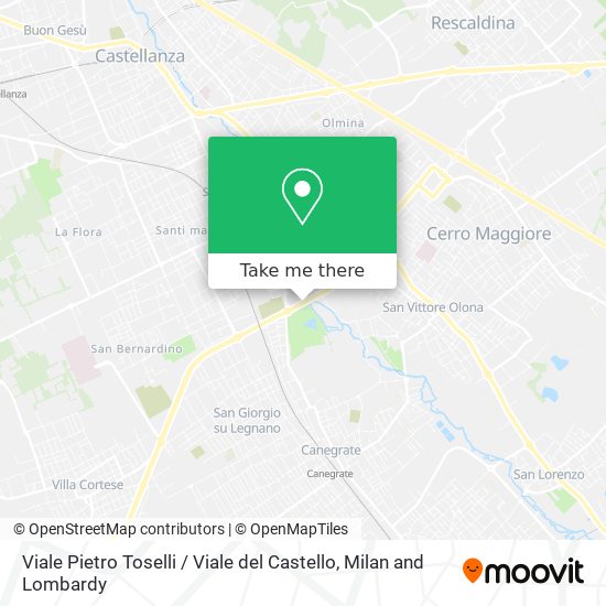 Viale Pietro Toselli / Viale del Castello map