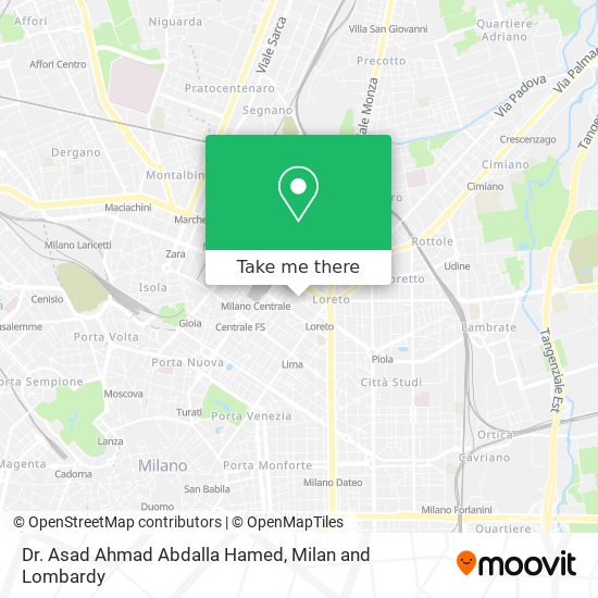 Dr. Asad Ahmad Abdalla Hamed map