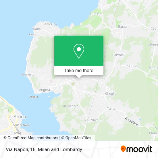 Via Napoli, 18 map