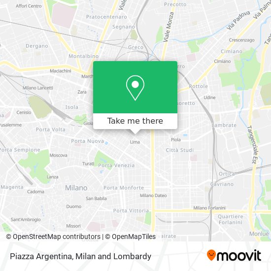 Piazza Argentina map
