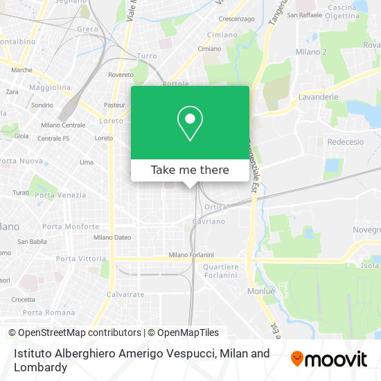 Istituto Alberghiero Amerigo Vespucci map