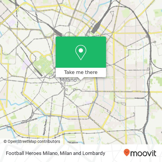 Football Heroes Milano map