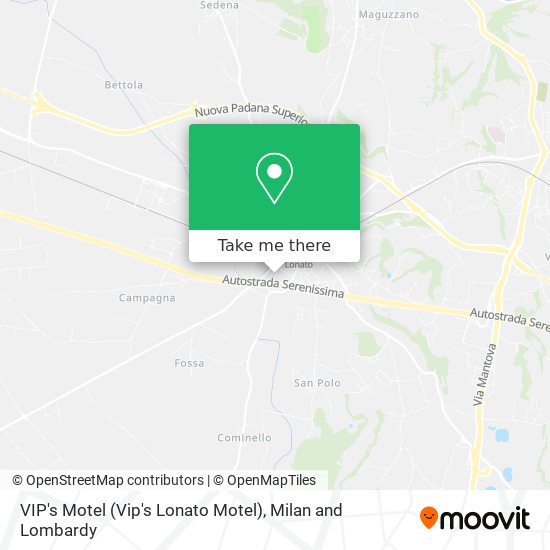 VIP's Motel (Vip's Lonato Motel) map