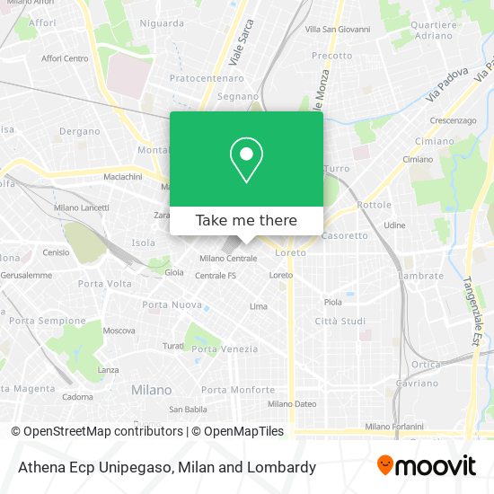 Athena Ecp Unipegaso map
