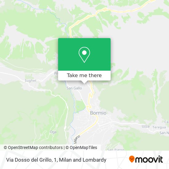 Via Dosso del Grillo, 1 map