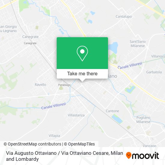 Via Augusto Ottaviano / Via Ottaviano Cesare map