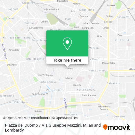 Piazza del Duomo / Via Giuseppe Mazzini map
