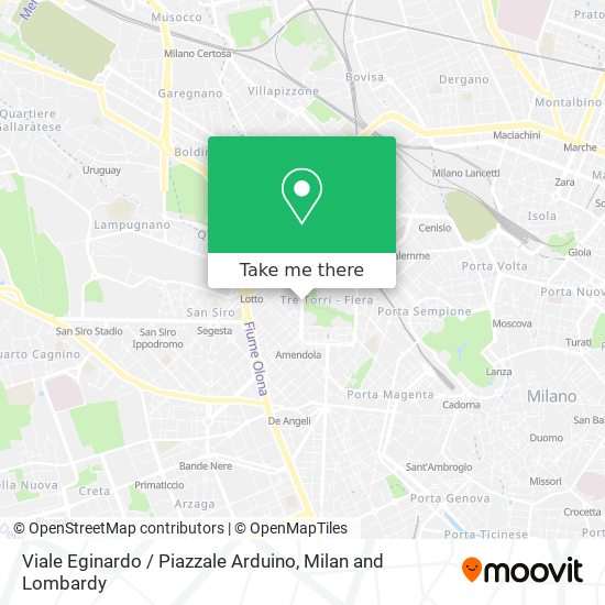 Viale Eginardo / Piazzale Arduino map