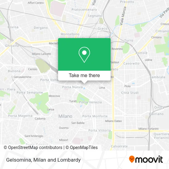Gelsomina map