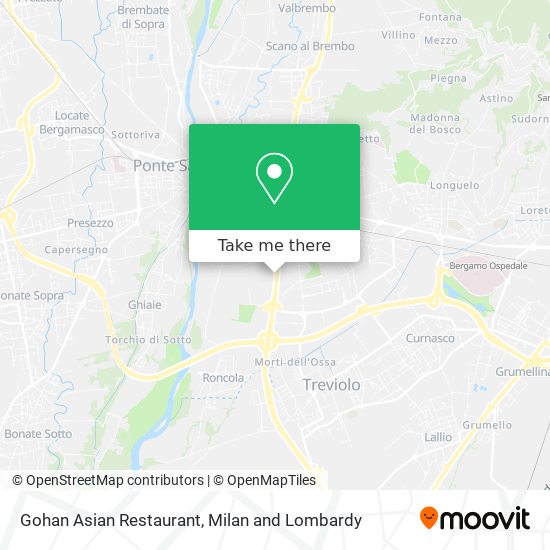 Gohan Asian Restaurant map